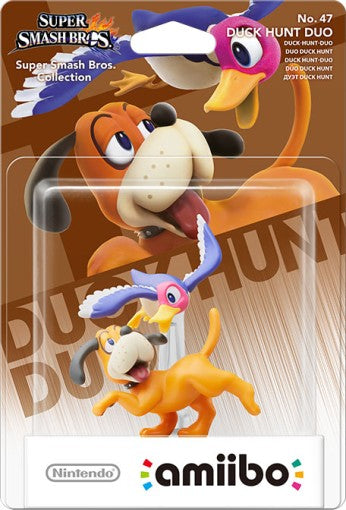 AMIIBO SUPER SMASH BROS - DUCK HUNT DUO NO.47