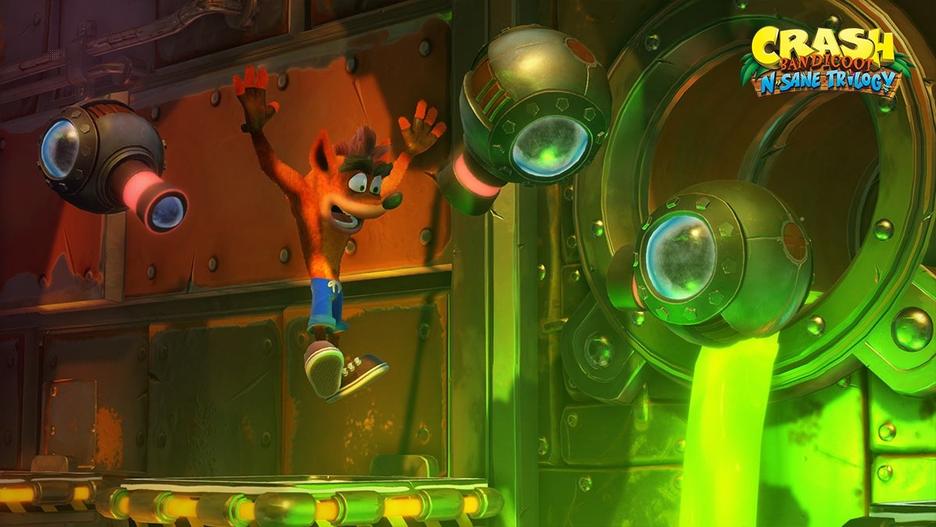 Crash Bandicoot N. Sane Trilogy PS4 UK Usato2