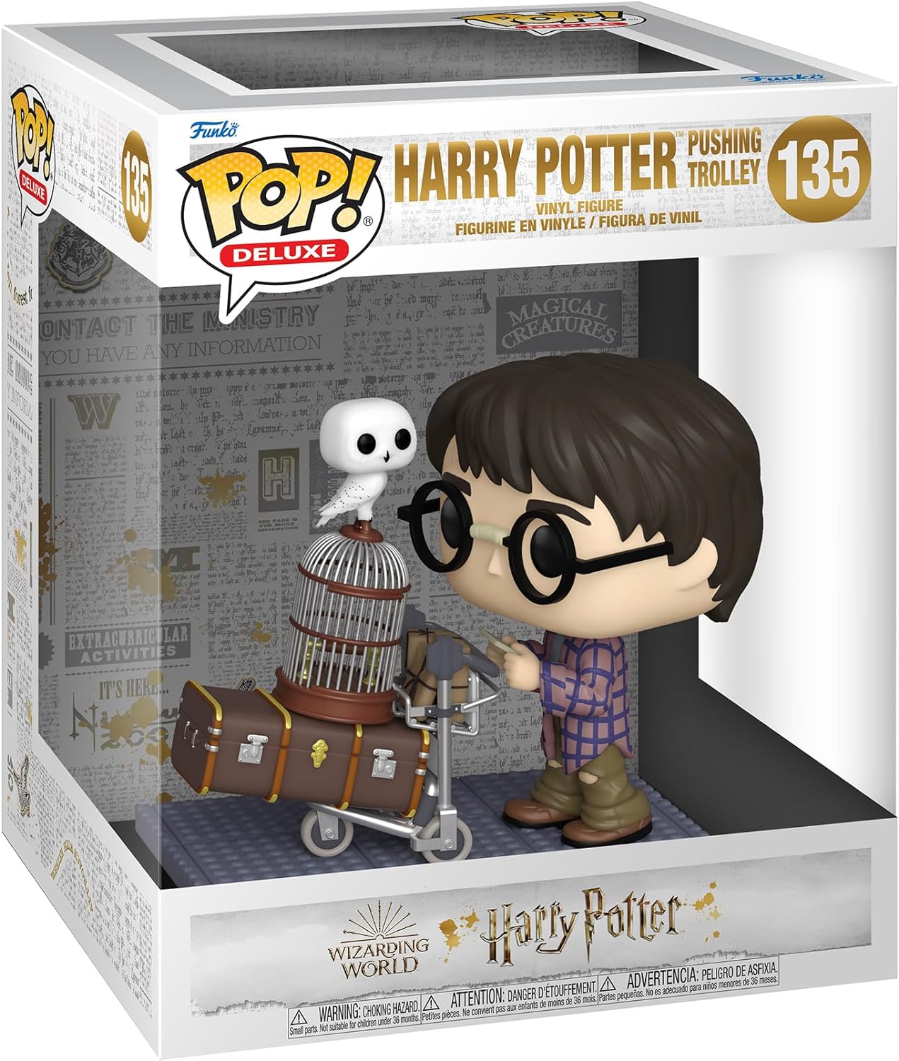 FUNKO POP HARRY POTTER 135 - HARRY POTTER PUSHING TROLLEY