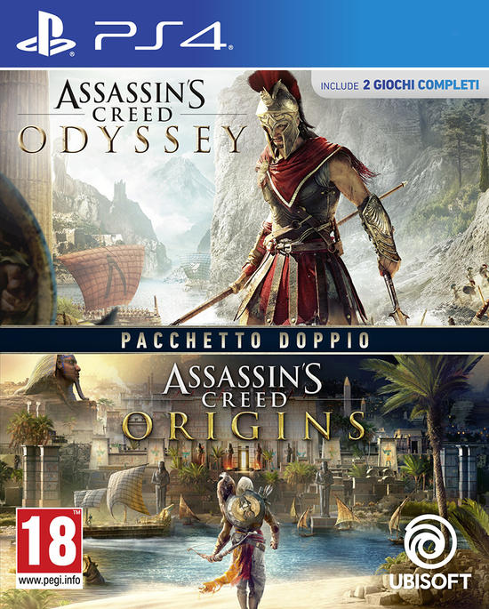 Assassin'S Creed Odyssey + Assassin'S Creed Origins PS4 UK