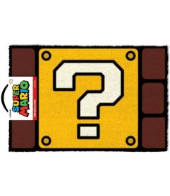 Zerbino Super Mario Question Mark Block Cm 60X40 Gp85084