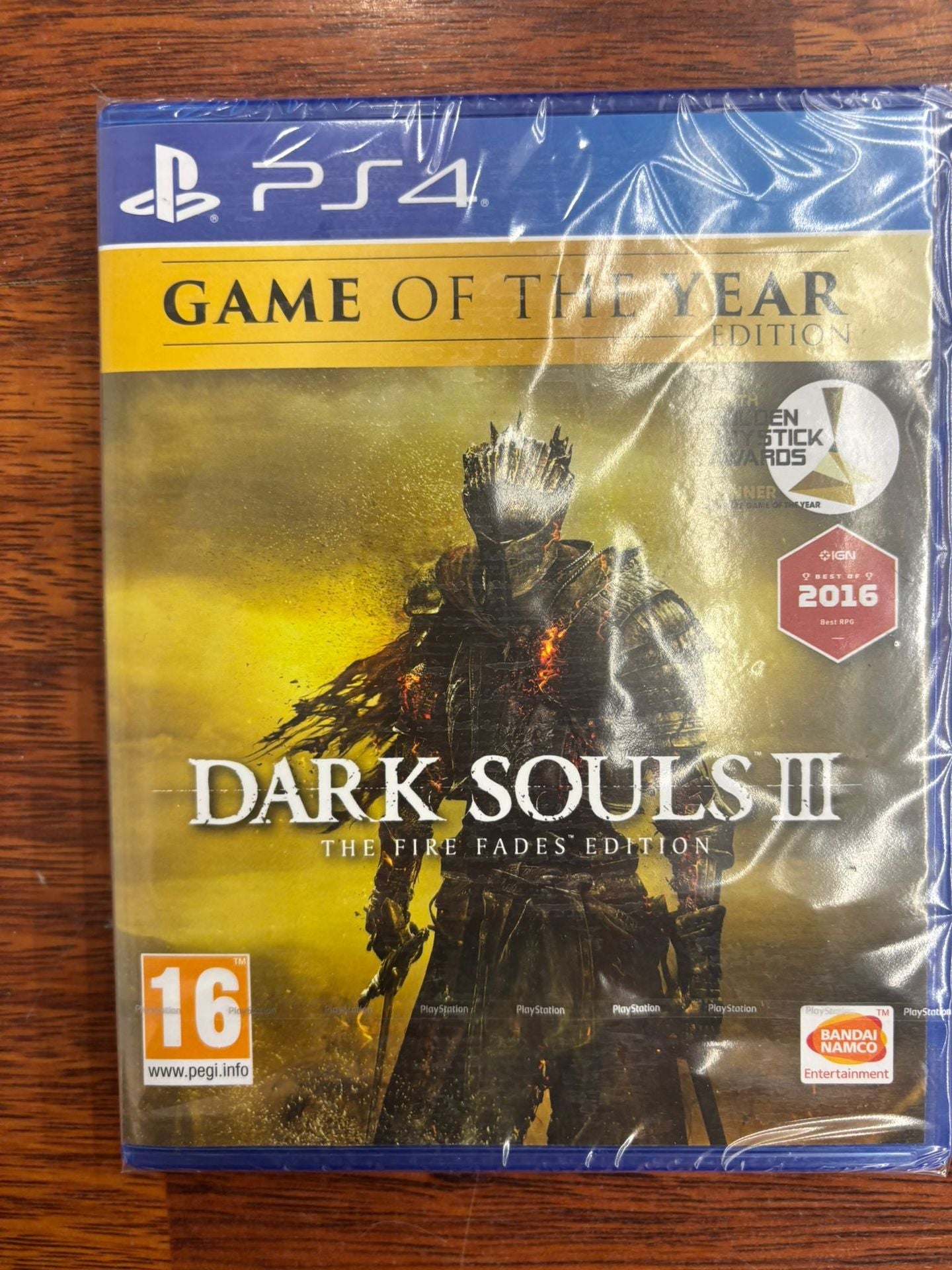 DARK SOULS III (3) THE FIRE FADES GAME OF THE YEAR (GOTY) PS4 UK