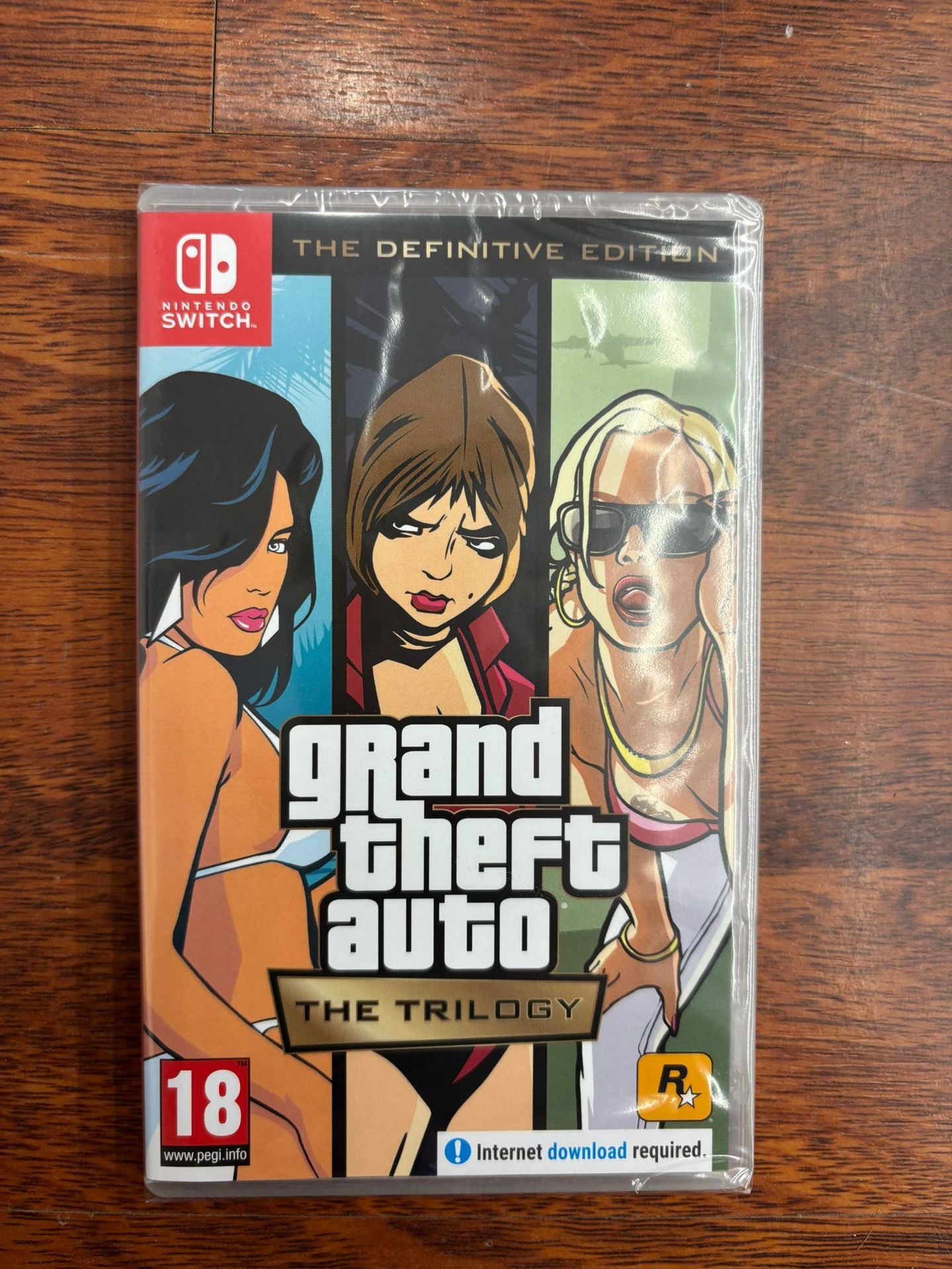 GRAND THEFT AUTO (GTA) THE TRILOGY THE DEFINITIVE EDITION SWITCH UK3