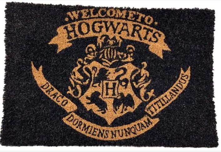 Zerbino Harry Potter Welcome To Hogwarts (Nero) Cm 60X40 - Gp85237