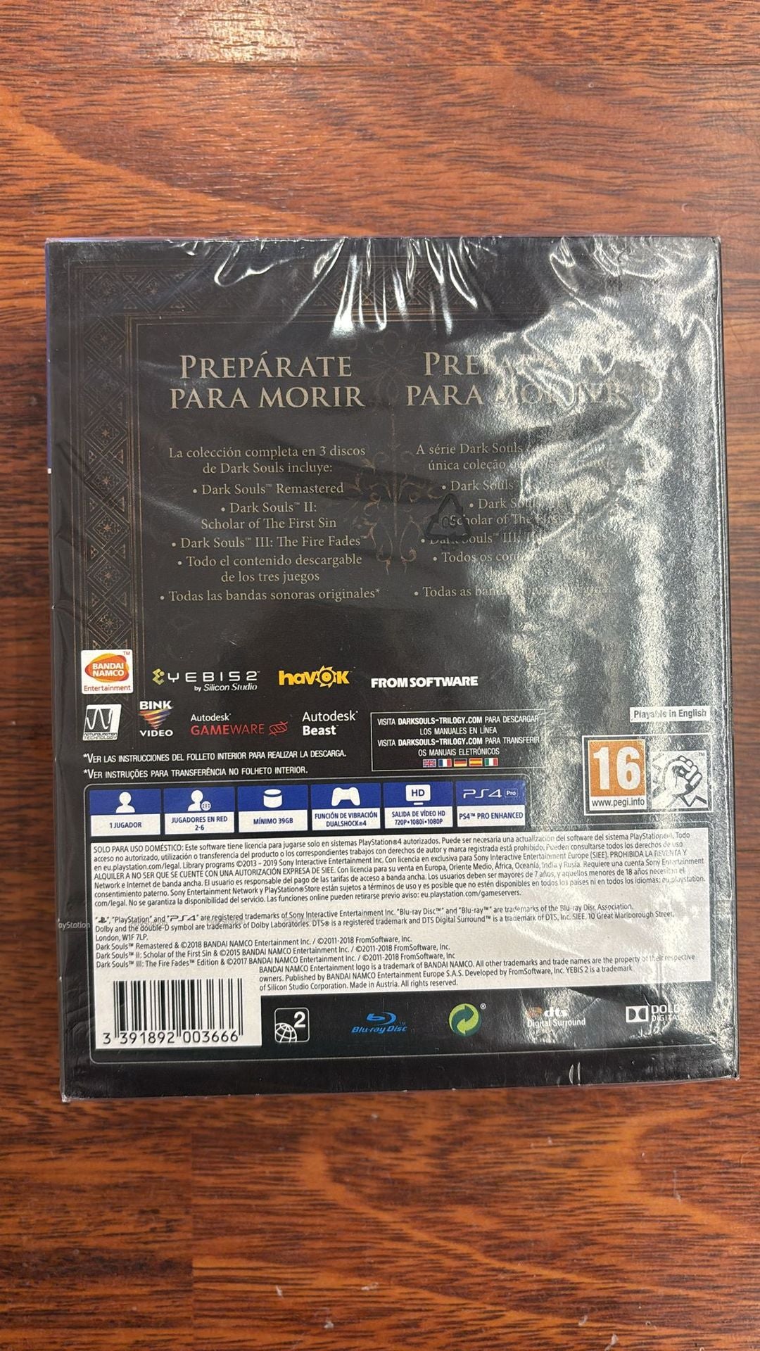 Dark Souls Trilogy PS4 ES/PT