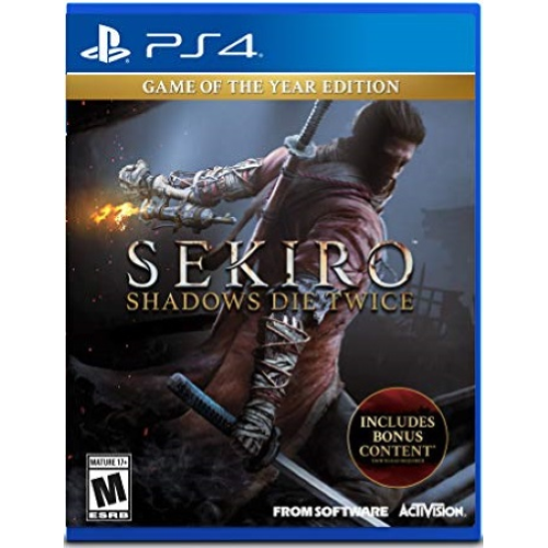 SEKIRO SHADOWS DIE TWICE GAME OF THE YEAR (GOTY) PS4 UK USATO2