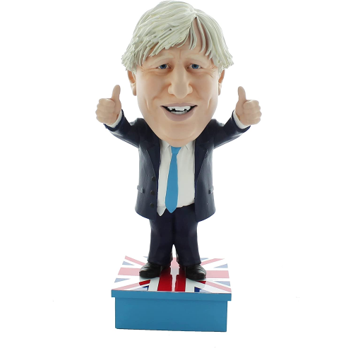 MIMICONZ STATUA DIPINTA A MANO - MINISTRO BRITANNICO BORIS JOHNSON