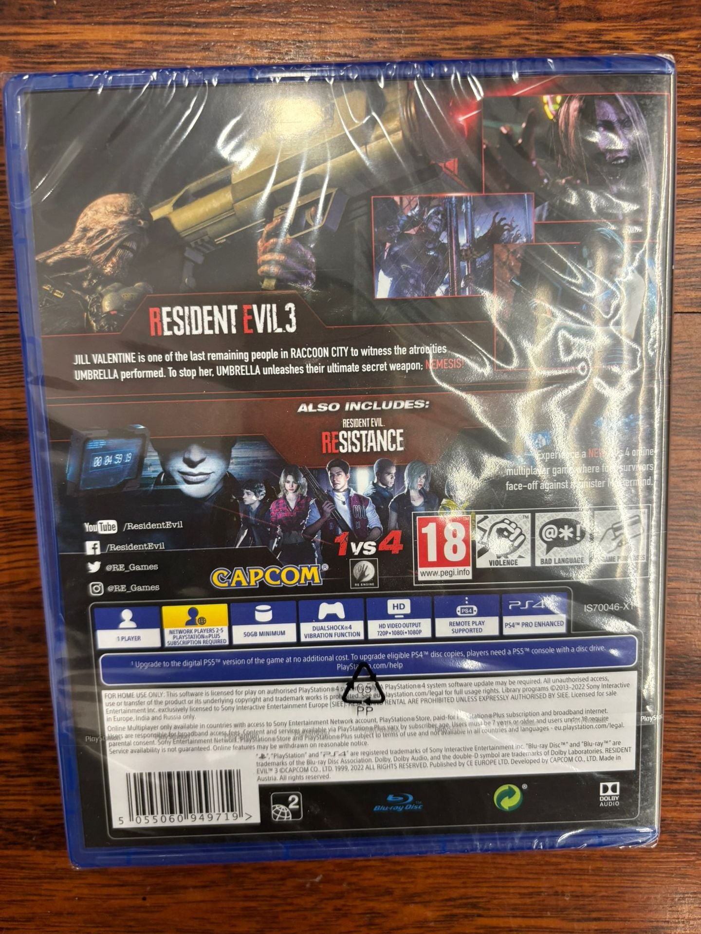 Resident Evil 3 PS4 UK2