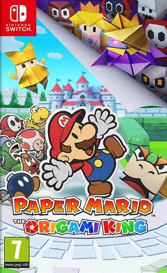 PAPER MARIO THE ORIGAMI KING SWITCH IT USED