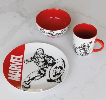 Set Da Tavola Marvel 3 Pezzi - Gp86393