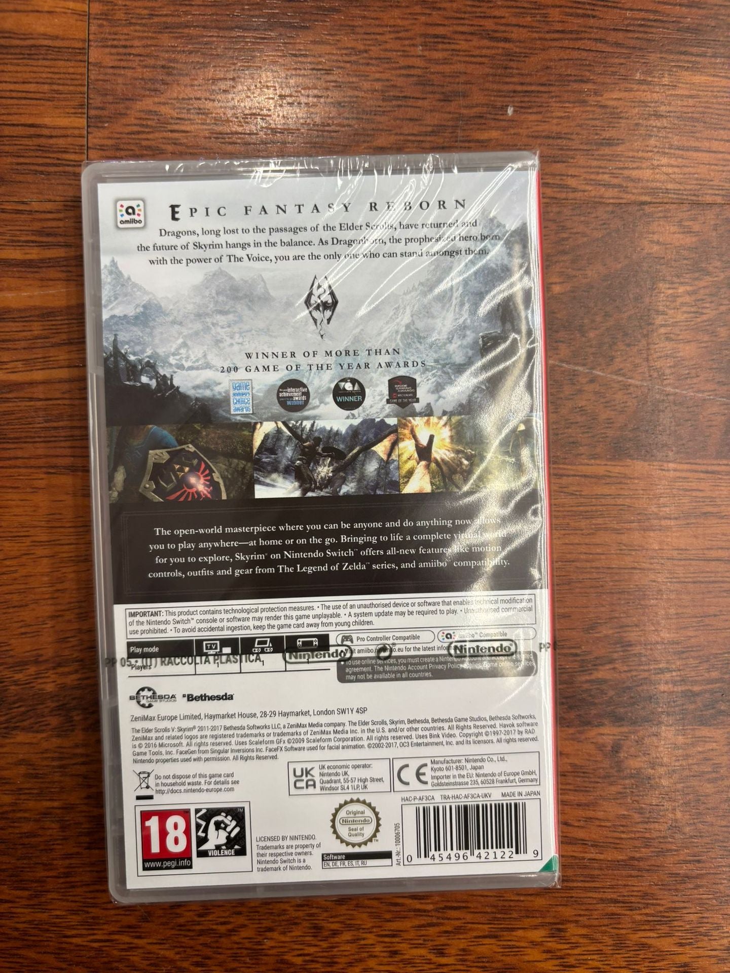 THE ELDER SCROLLS V SKYRIM SWITCH UK