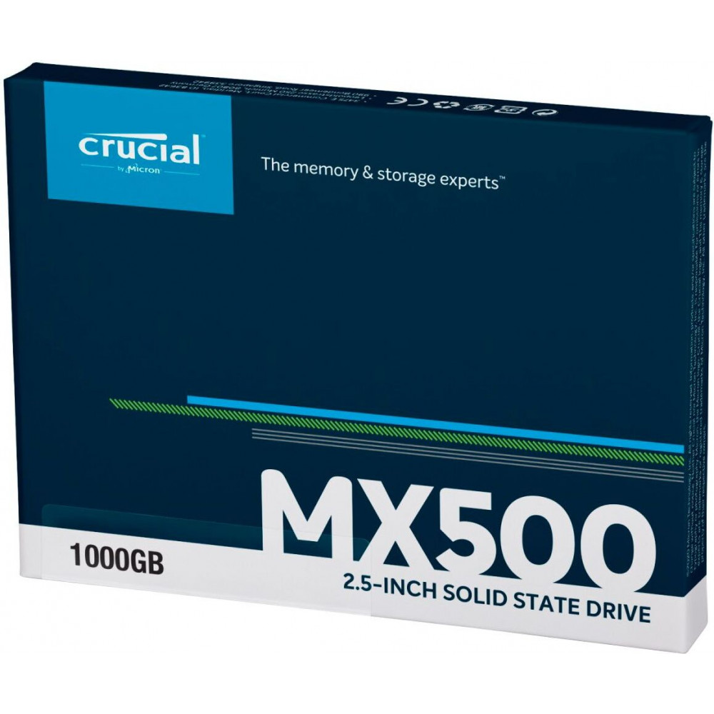 CRUCIAL MX500 SSD interno da 2,5 pollici 1TB CT1000MX500SSD1-USATO