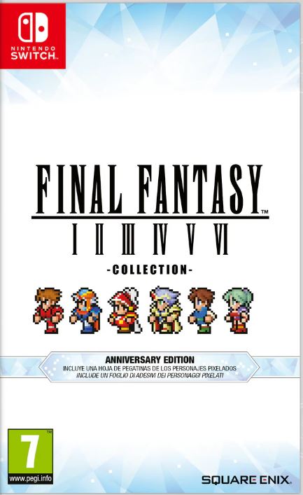 FINAL FANTASY I - VI COLLECTION ANNIVERSARY EDITION SWITCH EU PRE-SALE