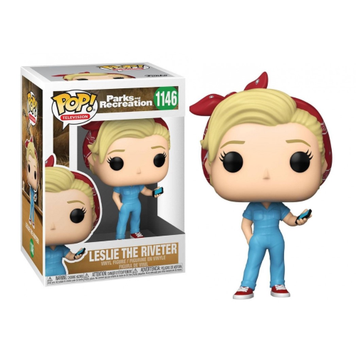 FUNKO POP PARKS AND RECREATION 1146 - LESLIE THE RIVETER