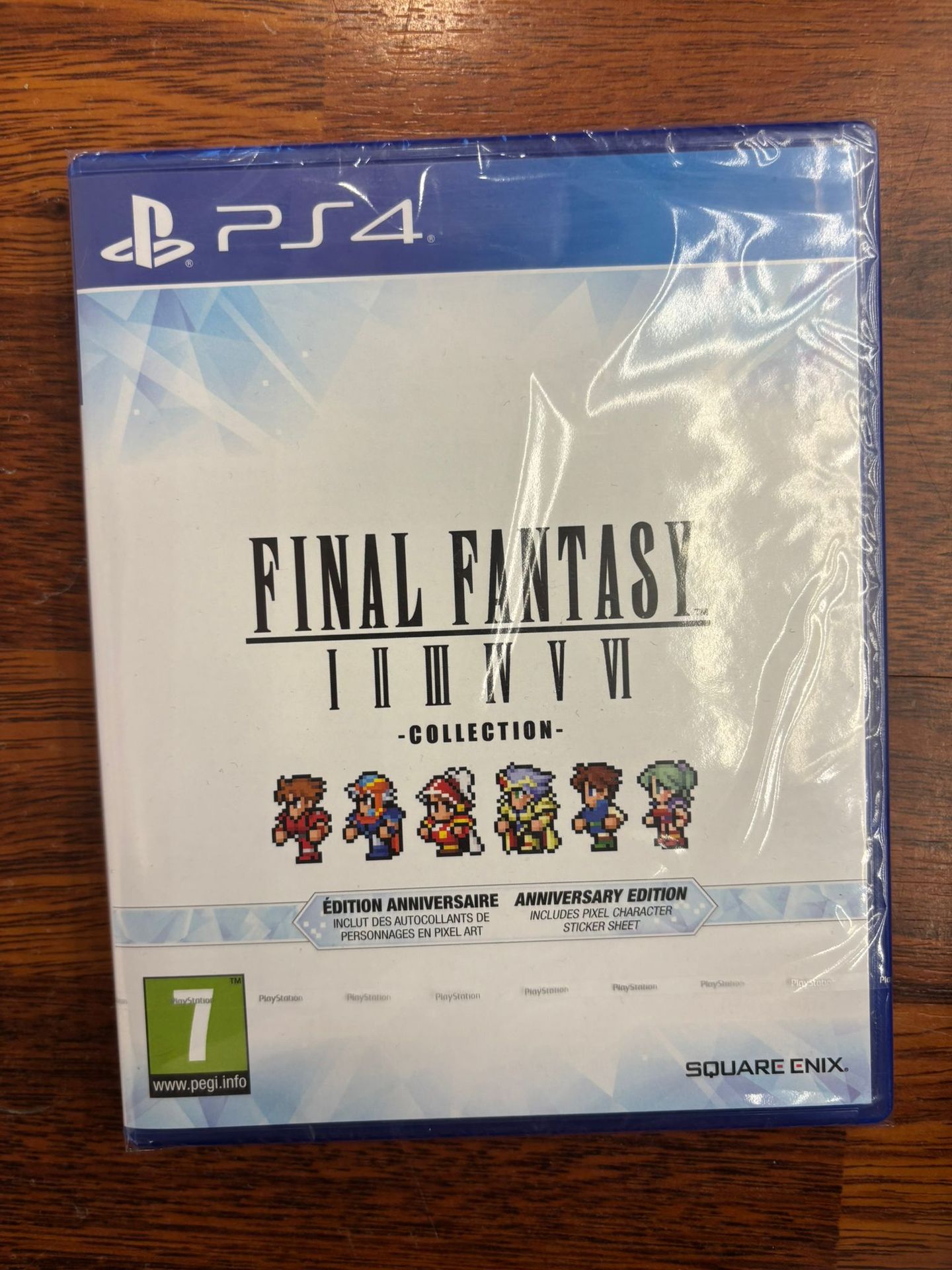 FINAL FANTASY I - VI COLLECTION ANNIVERSARY EDITION PS4 UK/FR