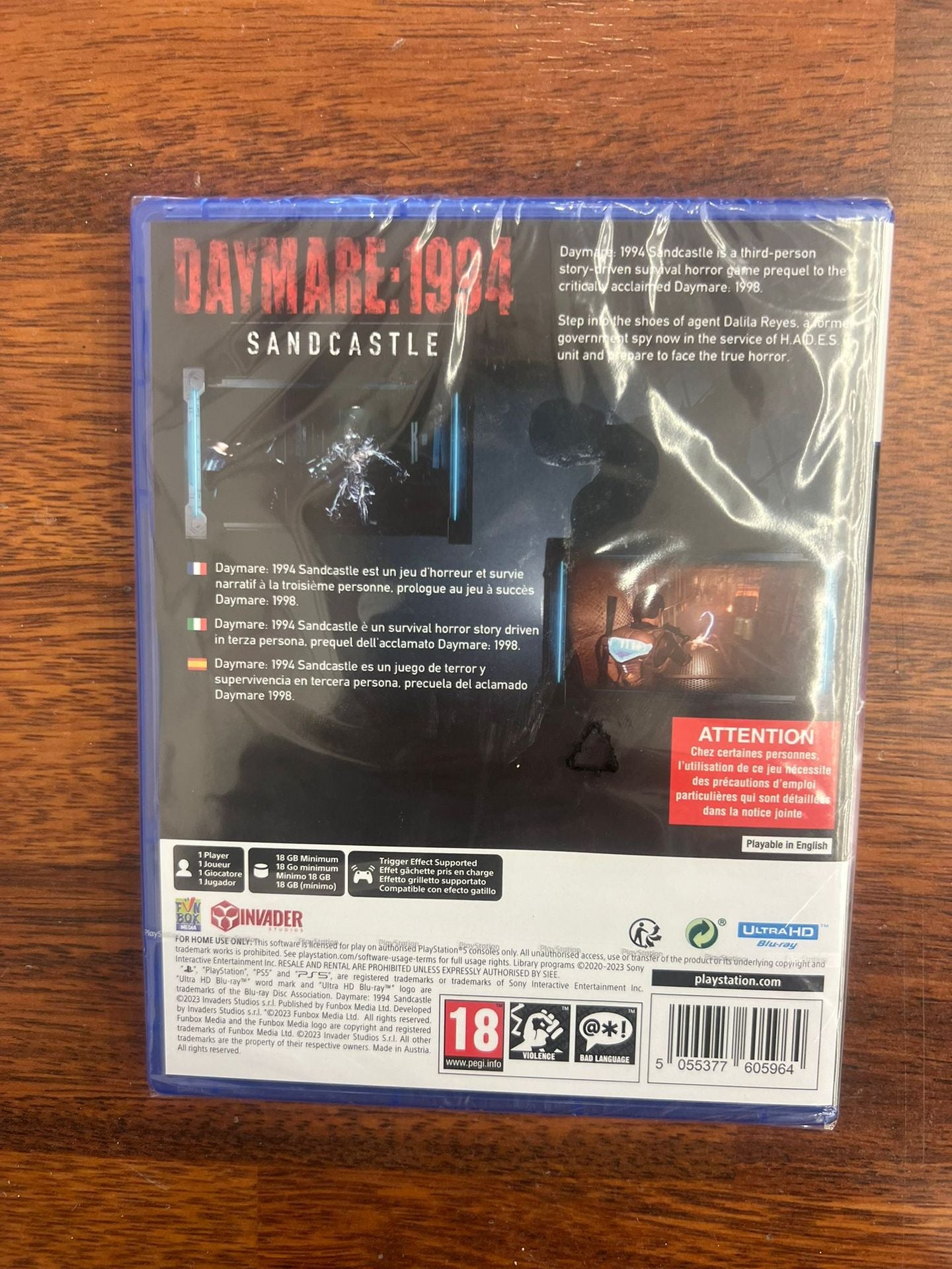 Daymare 1994 Sandcastle PS5 FR/IT/ES