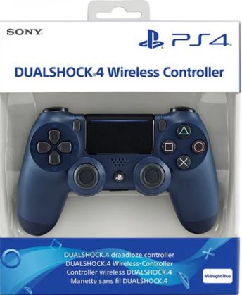 Dualshock 4 Controller Wireless V2 Midnight Blue (Blu) PS4 Usato