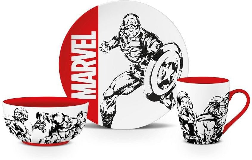 Set Da Tavola Marvel 3 Pezzi - Gp86393