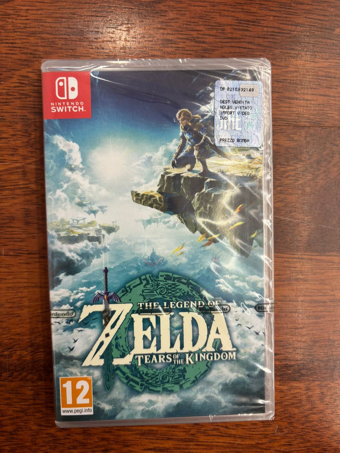 THE LEGEND OF ZELDA TEARS OF THE KINGDOM SWITCH UK/SV/DA/FI