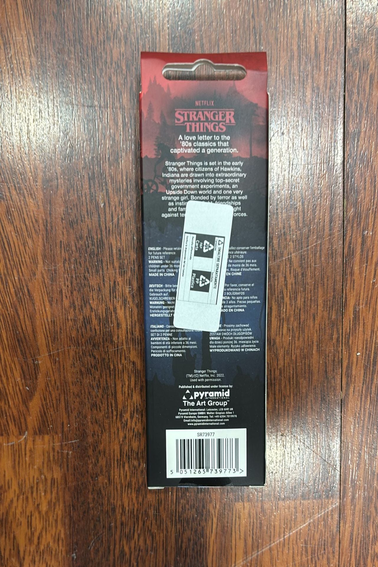 Set Penne 2Pz Stranger Things - Sr73977