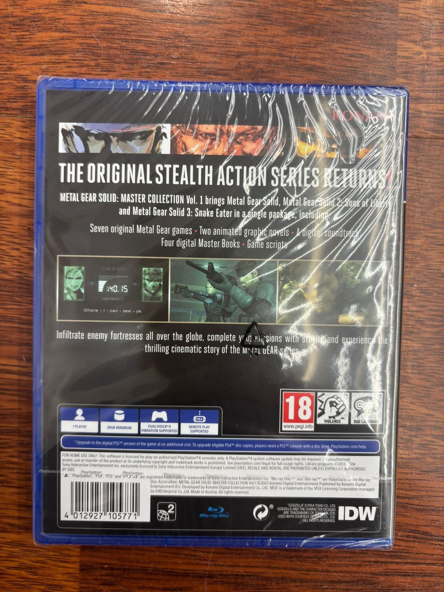 Metal Gear Solid Master Collection Vol.1 PS4/PS5 UK