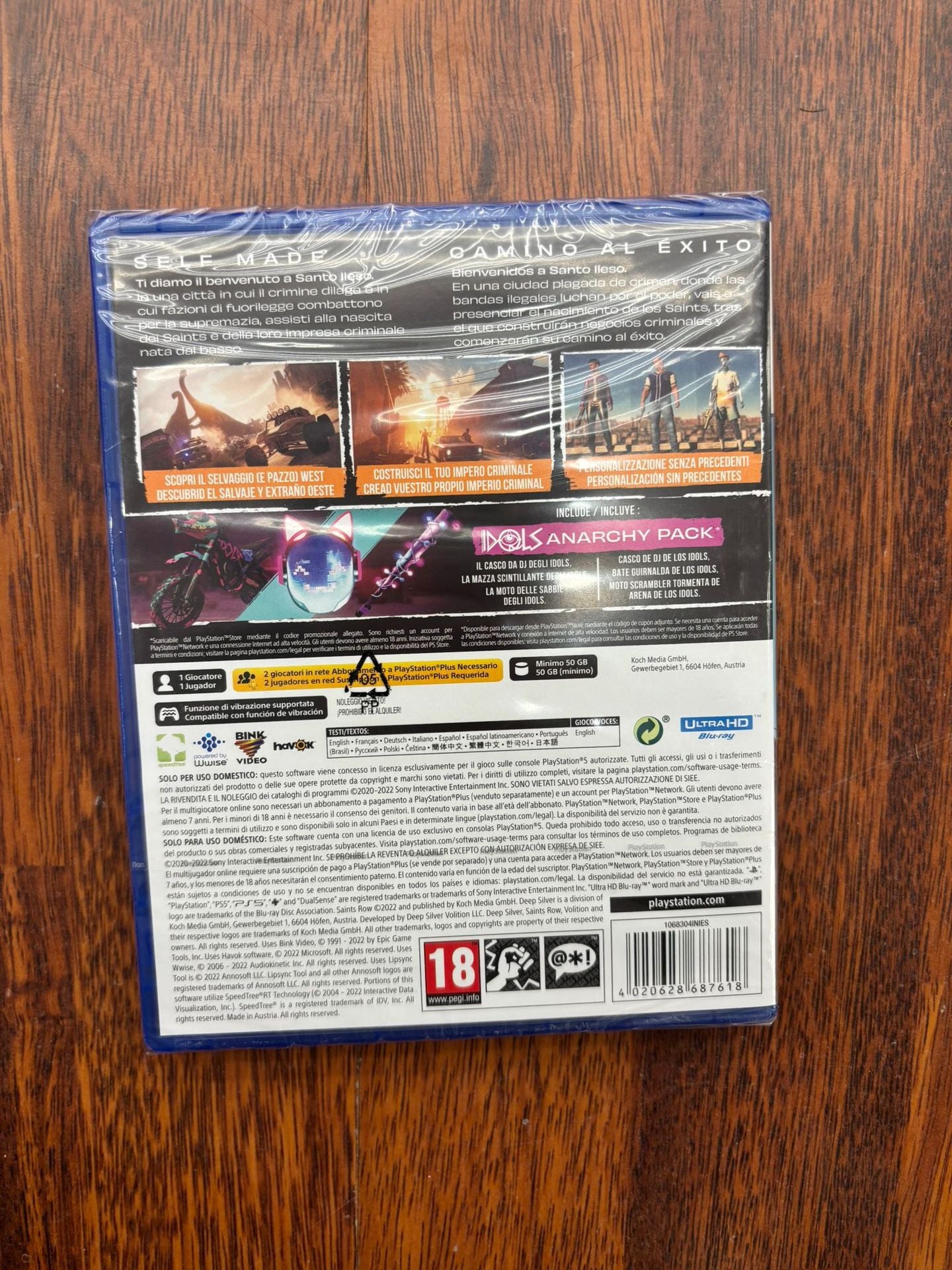 SAINTS ROW DAY-ONE EDITION PS5 IT/ES