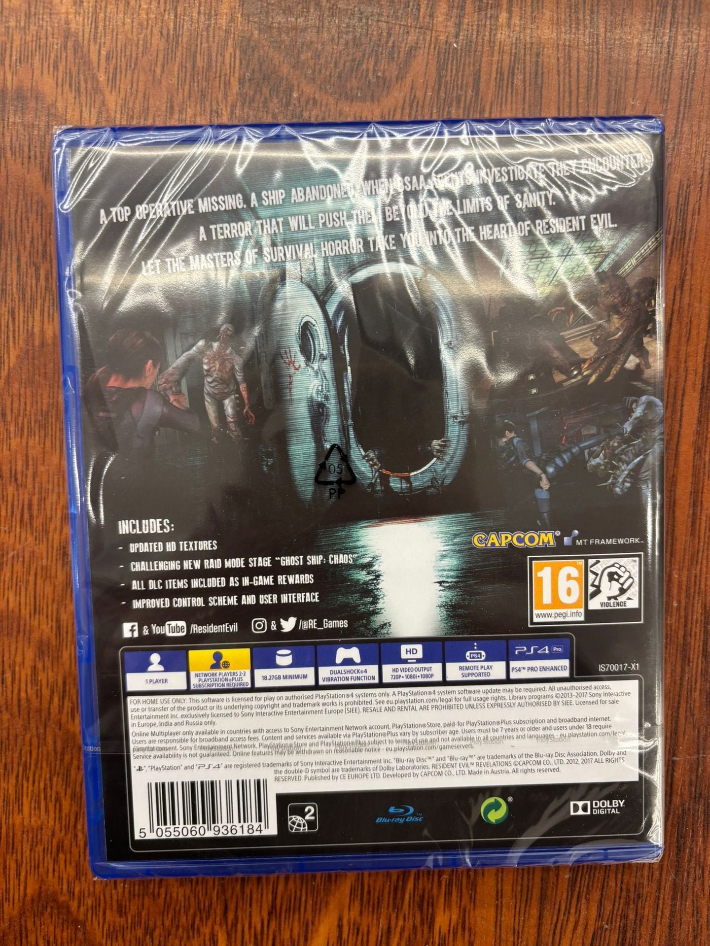 Resident Evil Revelations Hd PS4 UK