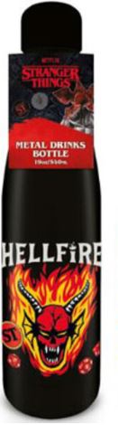 Borraccia In Metallo Stranger Things S4 Hellfire Club - Mdb27754