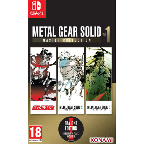 METAL GEAR SOLID MASTER COLLECTION VOL.1 DAYONE EDITION SWITCH UK