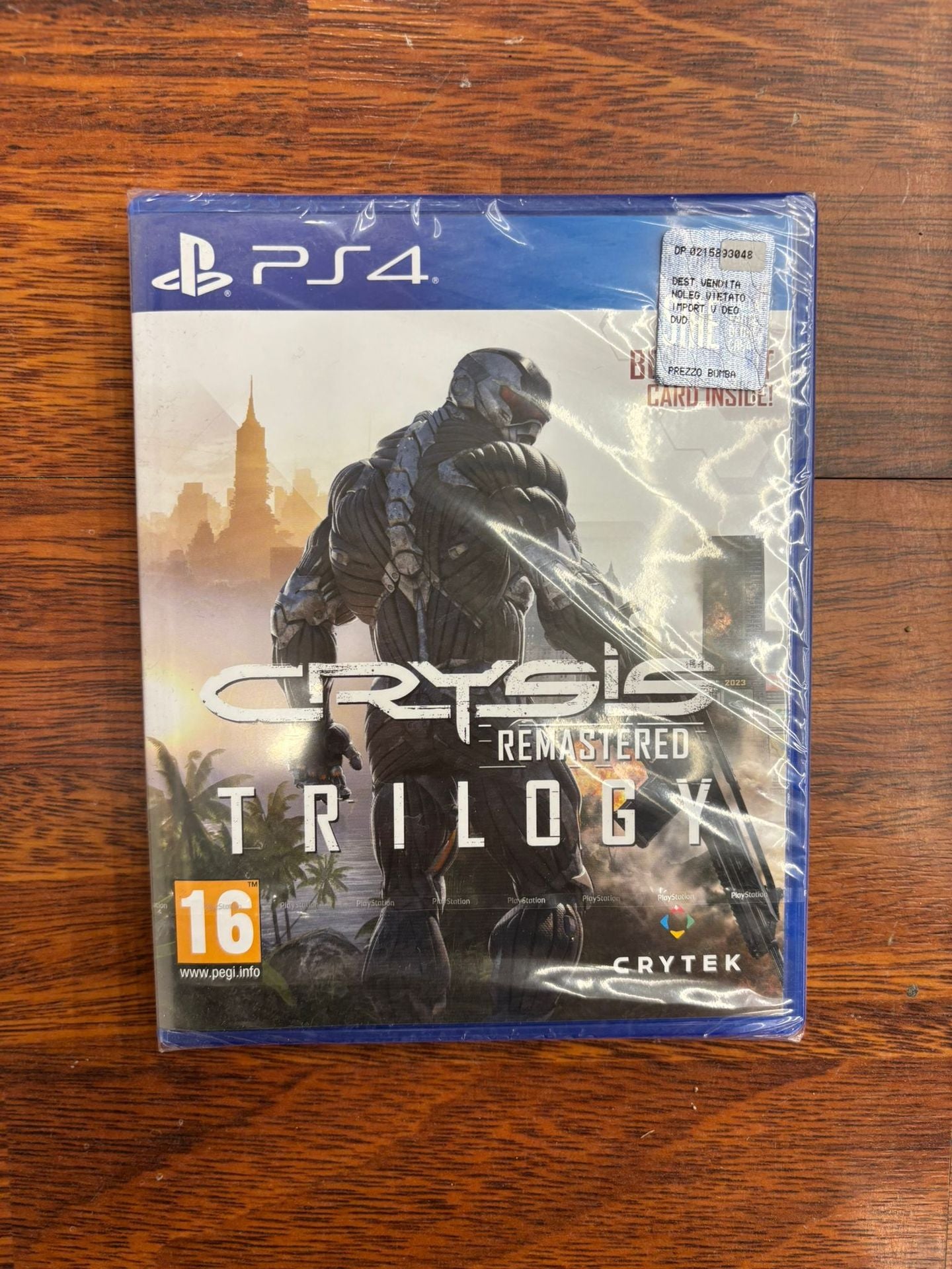 CRYSIS REMASTERED TRILOGY PS4 UK