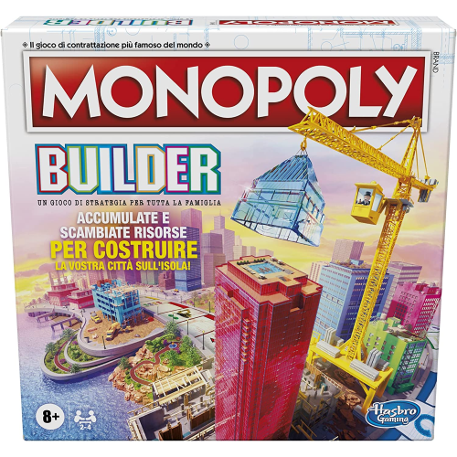 HASBRO MONOPOLY BUILDER BOARD GAME