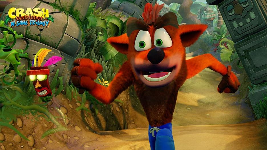 Crash Bandicoot N. Sane Trilogy PS4 UK Usato2