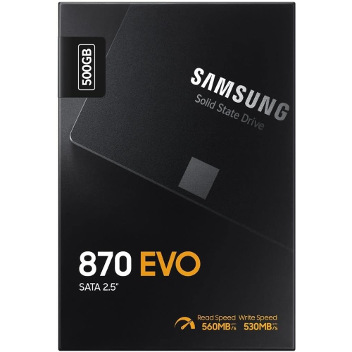 SAMSUNG SSD 870 EVO PCLE 3.0 SATA 2.5 500GB MZ-77E500