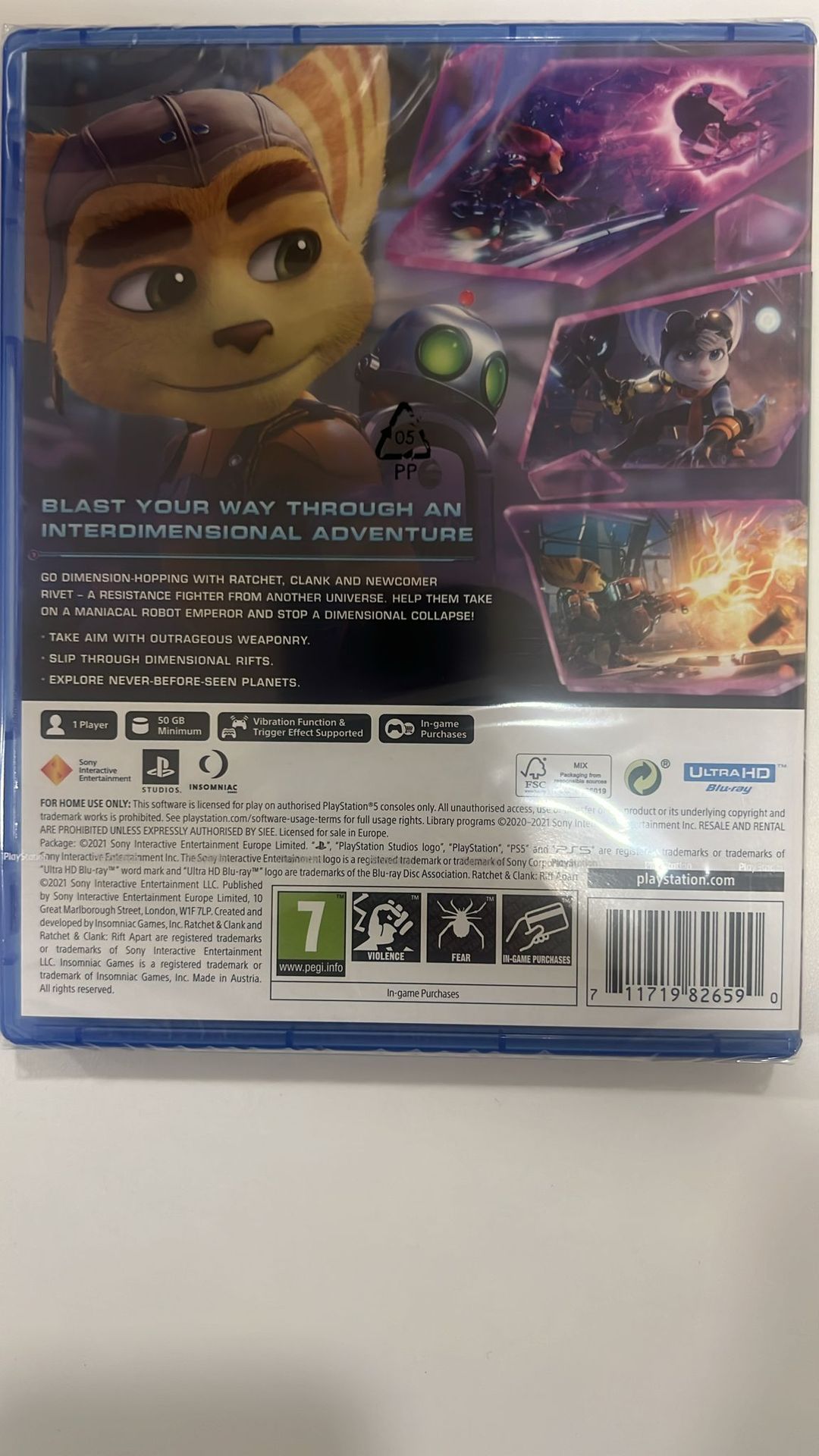 RATCHET & CLANK RIFT APART PS5 UK2