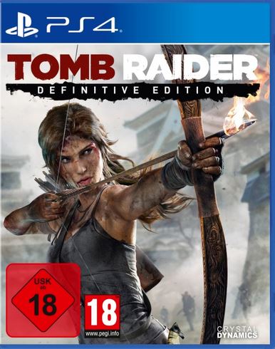 Tomb Raider Definitive Edition PS4 DE Usato