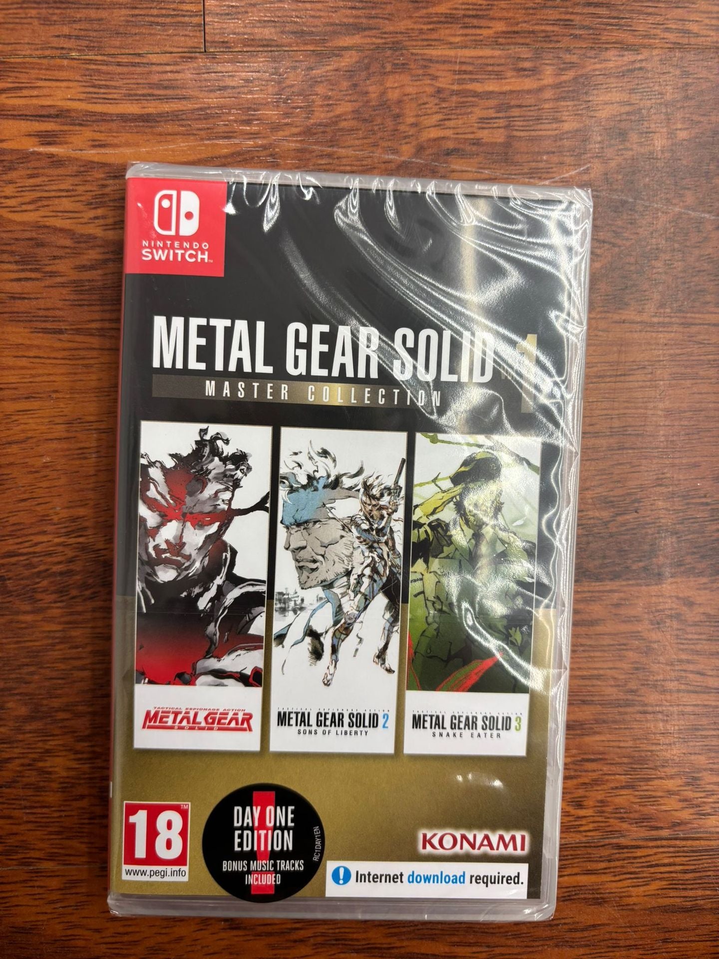 METAL GEAR SOLID MASTER COLLECTION VOL.1 DAYONE EDITION SWITCH UK