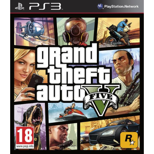 GRAND THEFT AUTO V PS3 (GTA V) UK USED