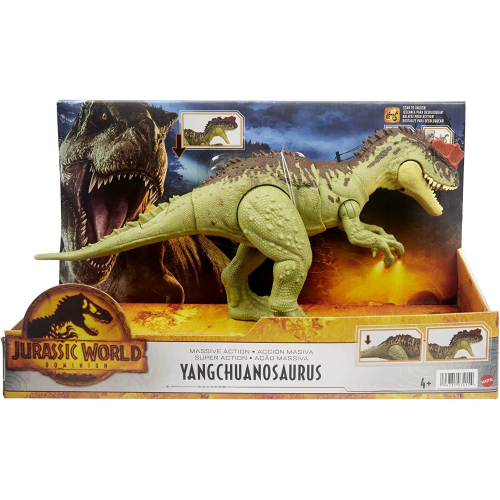 MATTEL JURASSIC WORLD MEGA ACTION YANGCHUANOSAURUS