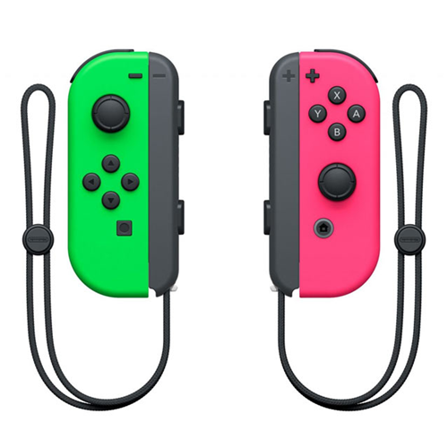 Joy-Con Pair Verde/Rosa Neon Coppia Switch Usato