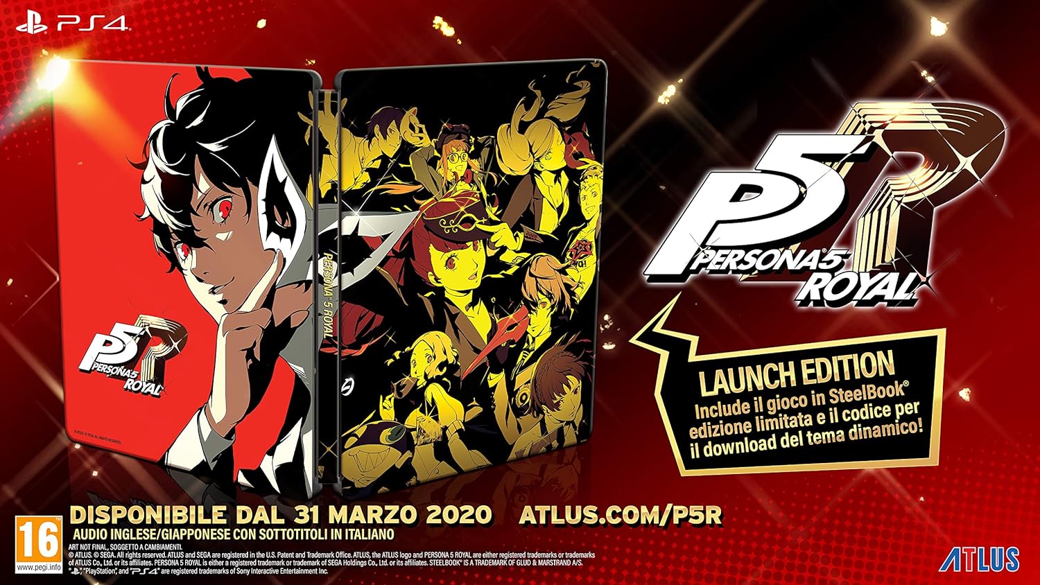 PERSONA 5 ROYAL STEELBOOK PS4 FR