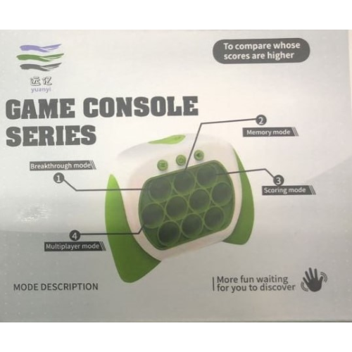 POPP IT ELECTRIC WITH LIGHTS AND SOUNDS - GAME CONSOLE SERIES GREEN
