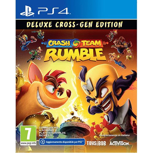 Crash Team Rumble Deluxe Cross - Gen Edition PS4/PS5 UK