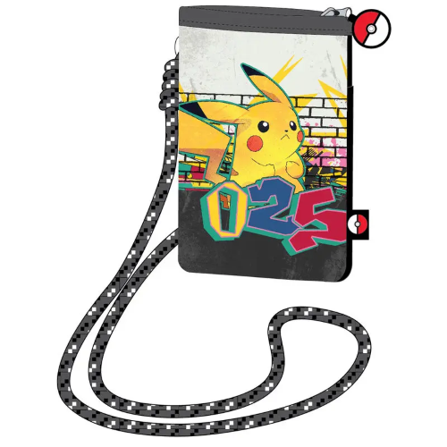 POKEMON BORSA TRACOLLA PORTACELLULARE PIKACHU