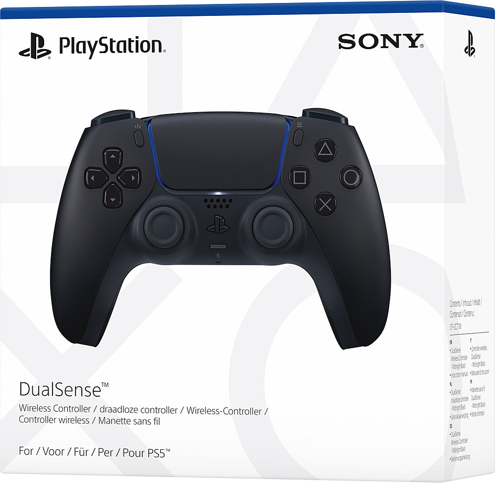 DUALSENSE MIDNIGHT BLACK WIRELESS CONTROLLER PS5 USED