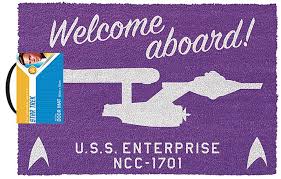 ZERBINO STAR TREK WELCOME ABOARD CM 60X40 - GP85396