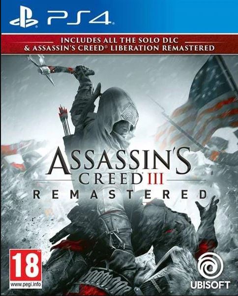 Assassin's Creed III Remastered PS4 UK