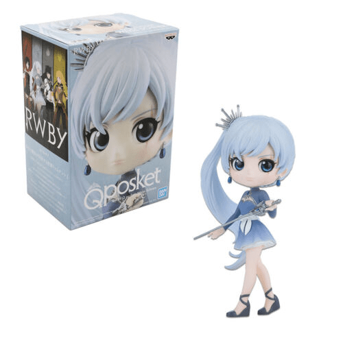 Statua Rwby - Weiss Schnee Q Posket Mini Figure