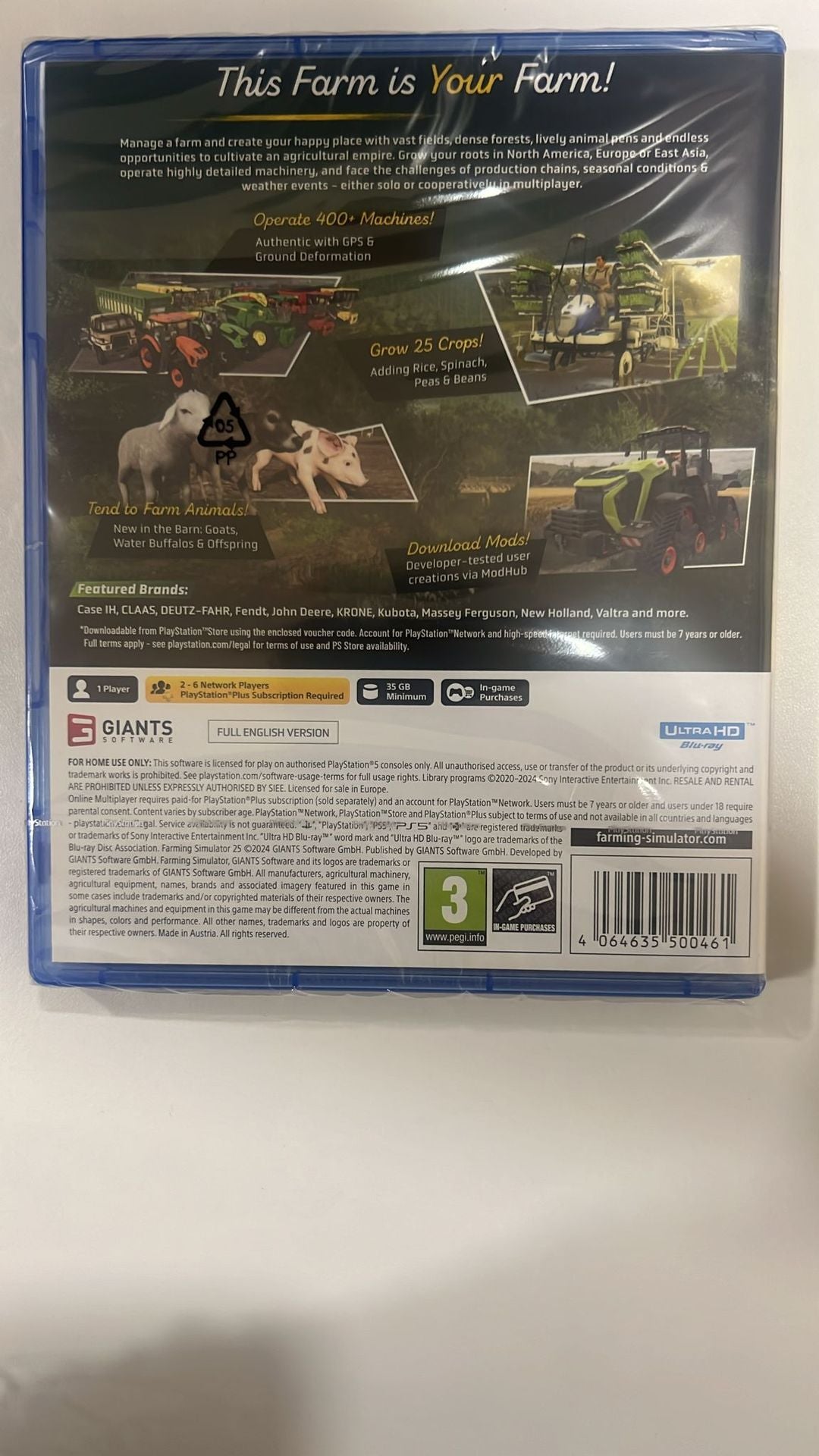 Farming Simulator 25 PS5 UK Usato