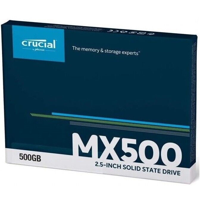 CRUCIAL MX500 SSD interno da 2,5 pollici 500GB CT500MX500SSD1
