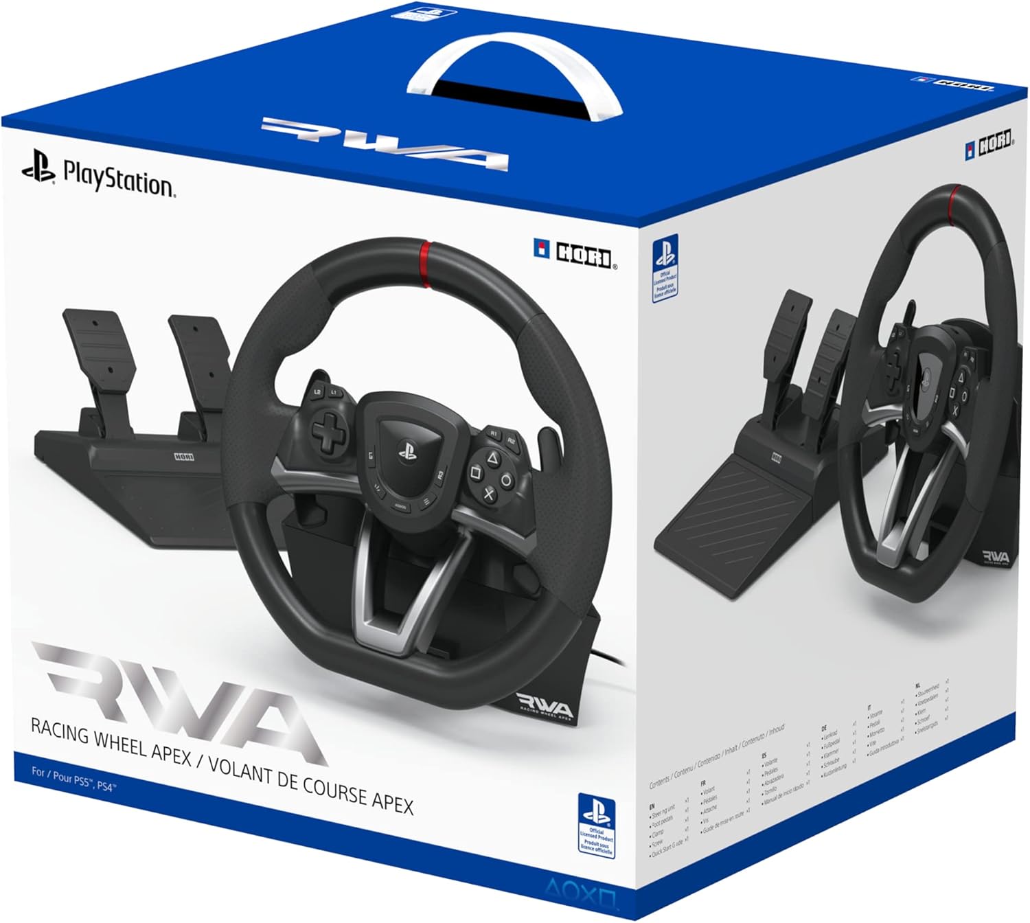 Hori Volante Wired Racing Wheel Apex Spf-004U PS4/PS5/Pc